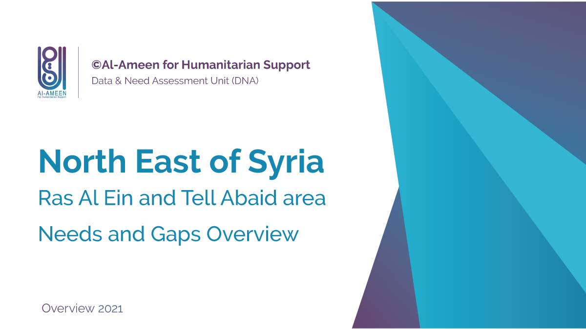 The humanitarian situation in Northeastern Syria