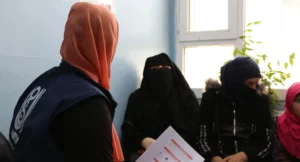 جلسات الصحة المجتمعية الدورية التي يقوم بها مركز الأمين الصحي الأولية في راجو - سوريا