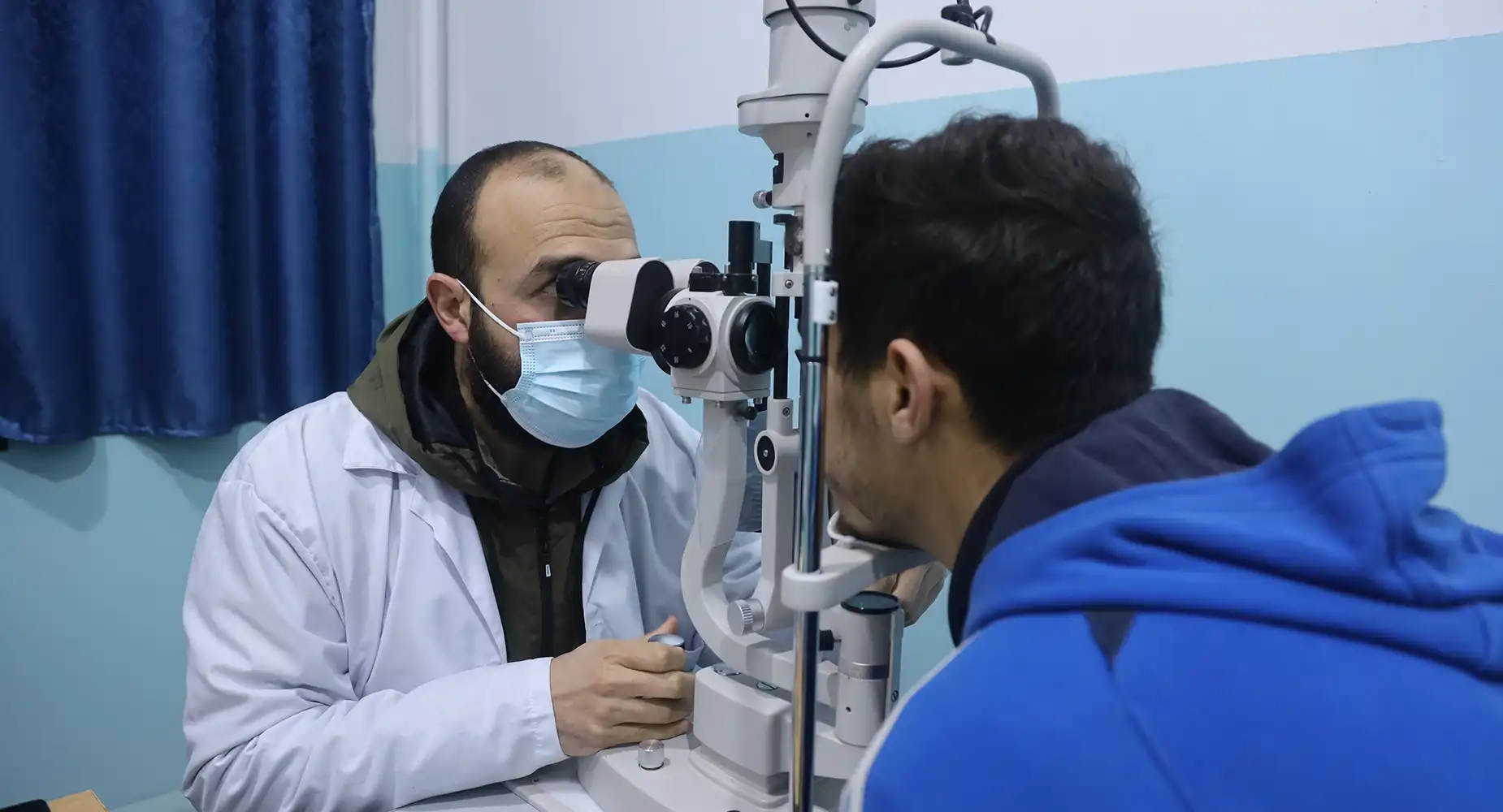 العيادة العينية في مجمع الأمين الطبي – رؤيتكم تهمّنا