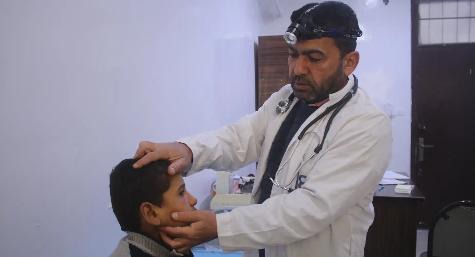عيادة الأطفال بمستشفى منبج الوطني في منبج - ريف حلب