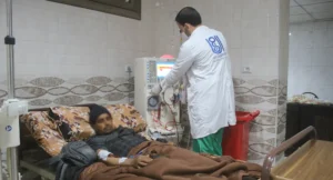 خدمات وحدة الغسيل الكلوي بمشفى منبج الوطني - سوريا